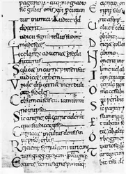 Ms. Latin Lectionary